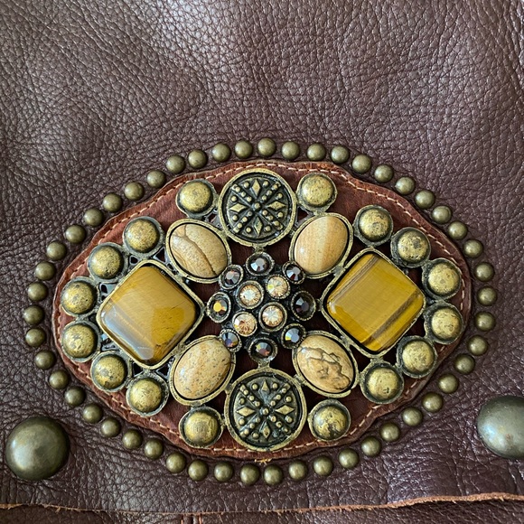 Leatherock Leather Crossbody - Picture 7 of 8